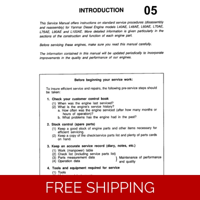JCB ENGINES YANMAR L-A -SERIES SERVICE REPAIR MANUAL JCB ENGINES YANMAR L-A -SERIES SERVICE REPAIR MANUAL